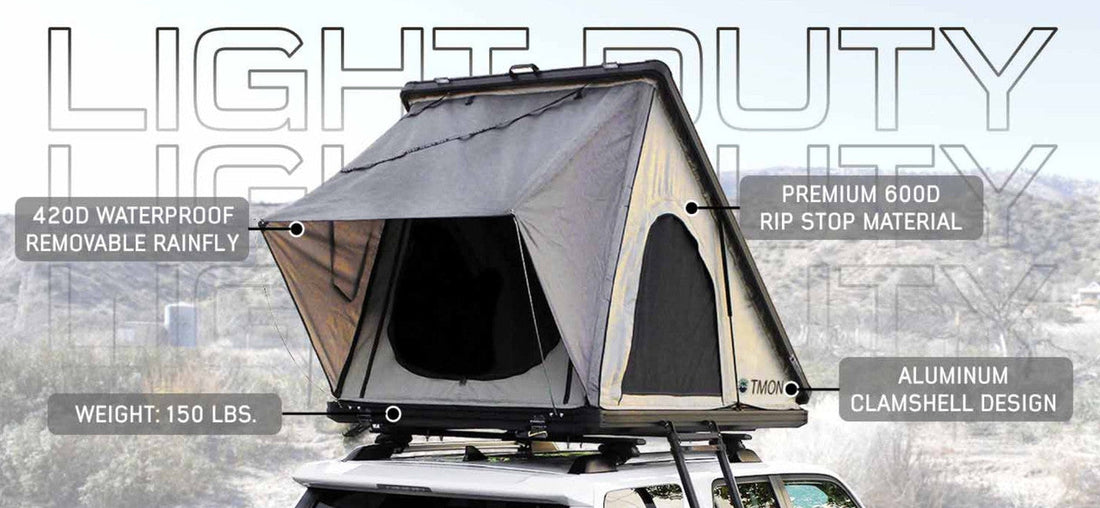 Introducing the LD TMON Clamshell Aluminum Hard Shell Roof Top Tent