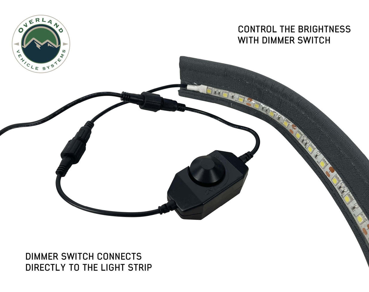 Roof Top Tent and Awning Flexible 47" LED Light With Dimmer and Adaptor