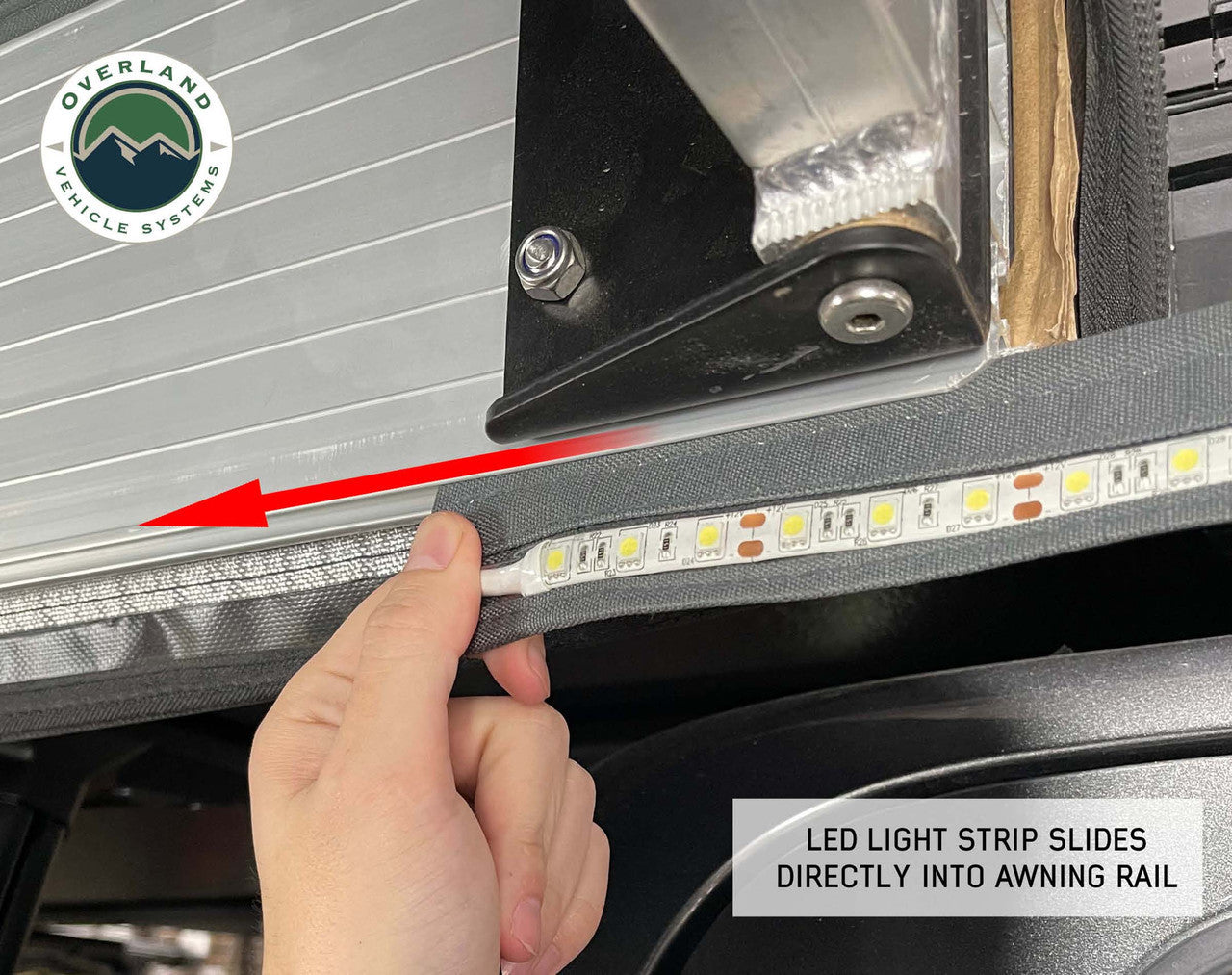Roof Top Tent and Awning Flexible 47" LED Light With Dimmer and Adaptor