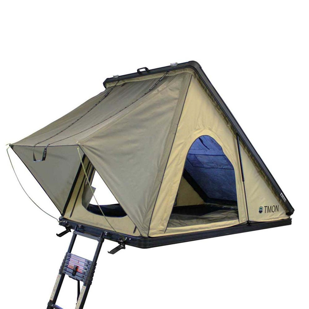 LD TMON Clamshell Aluminum Hard Shell Roof Top Tent - 2 Person