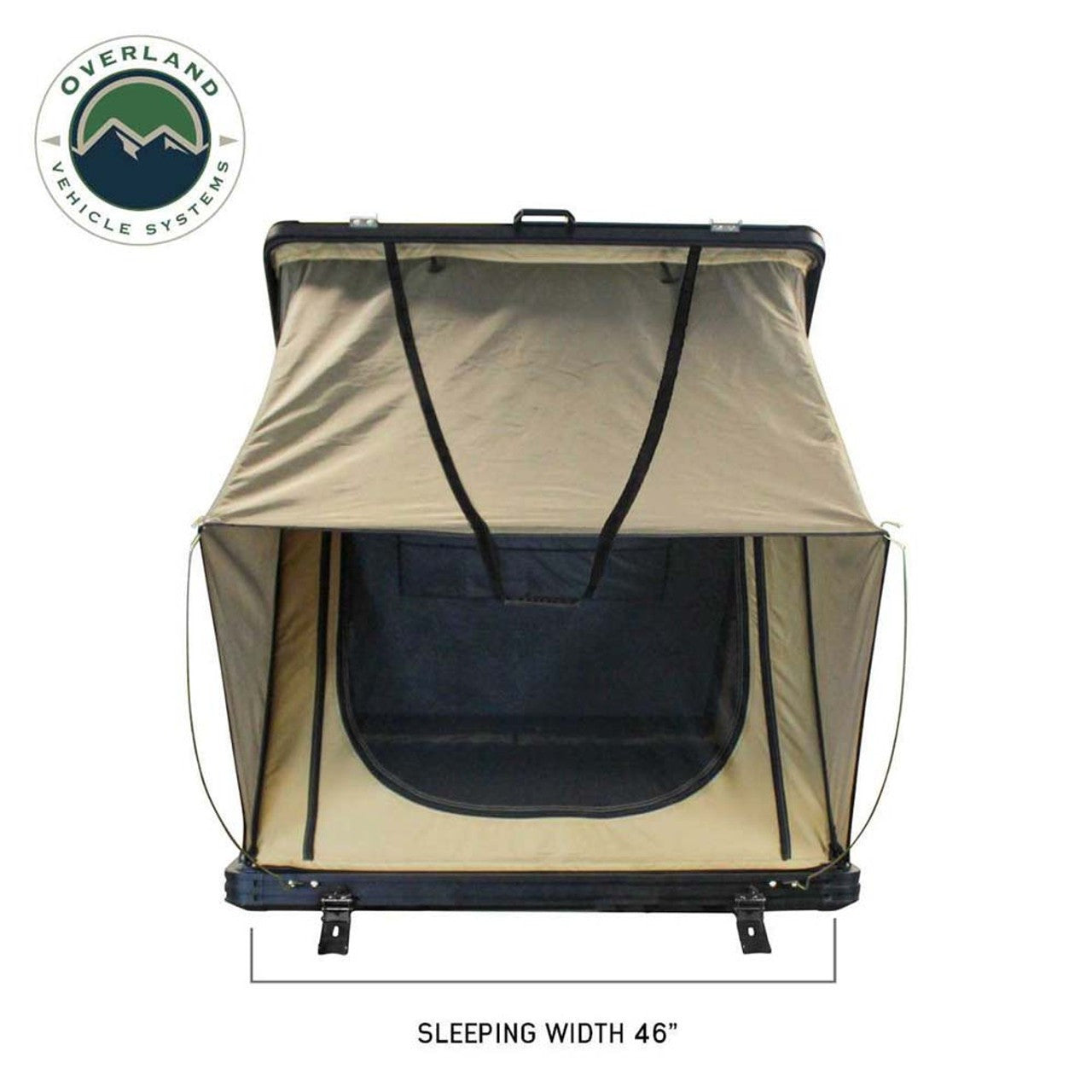 LD TMON Clamshell Aluminum Hard Shell Roof Top Tent - 2 Person