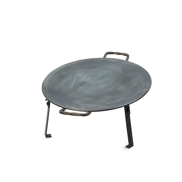 Barebones Cowboy Wok Pan 15" - Carbon Steel Wok (Discada) - Camping Cooking Set