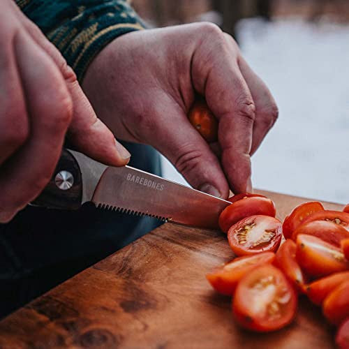 Barebones Provisions Corkscrew Knife with Walnut Finish Handle