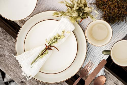 Barebones 2-Tone Deep Plate - Set of 2 (Olive Drab)