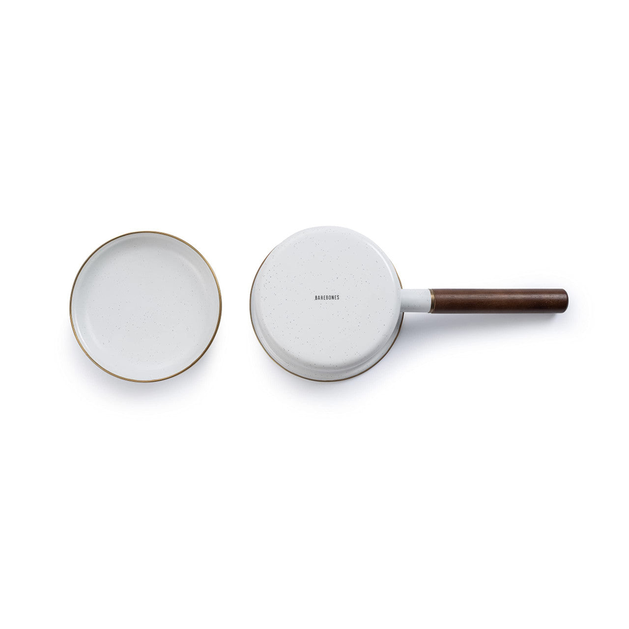 Barebones Enamel Saucepan (Eggshell)