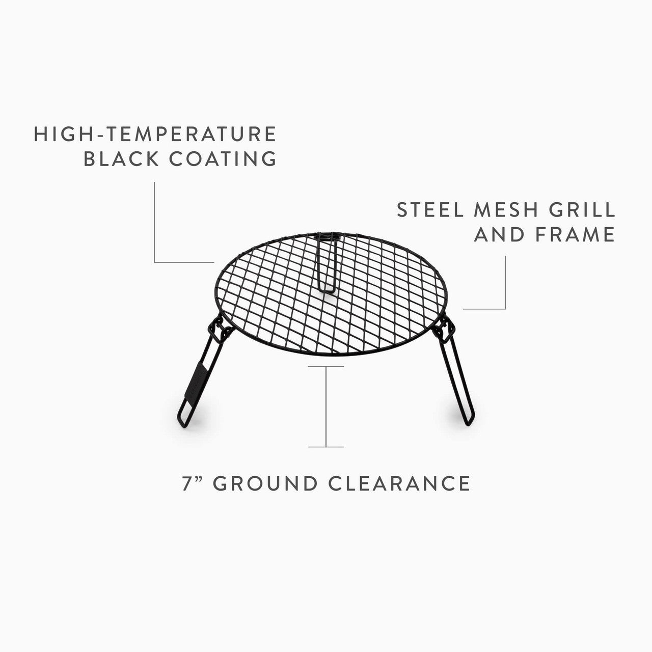 Barebones Circular Fire Pit Grill Grate