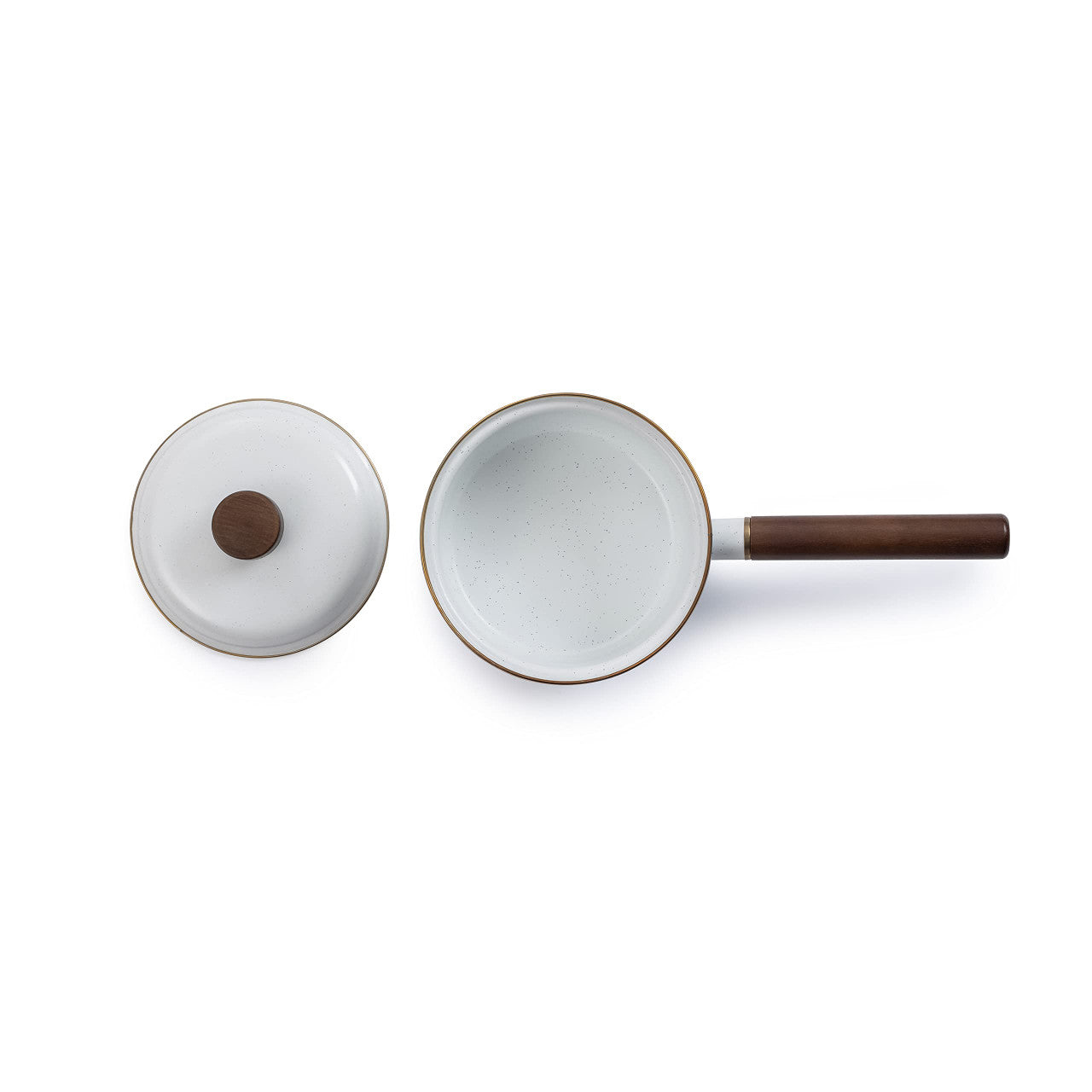 Barebones Enamel Saucepan (Eggshell)