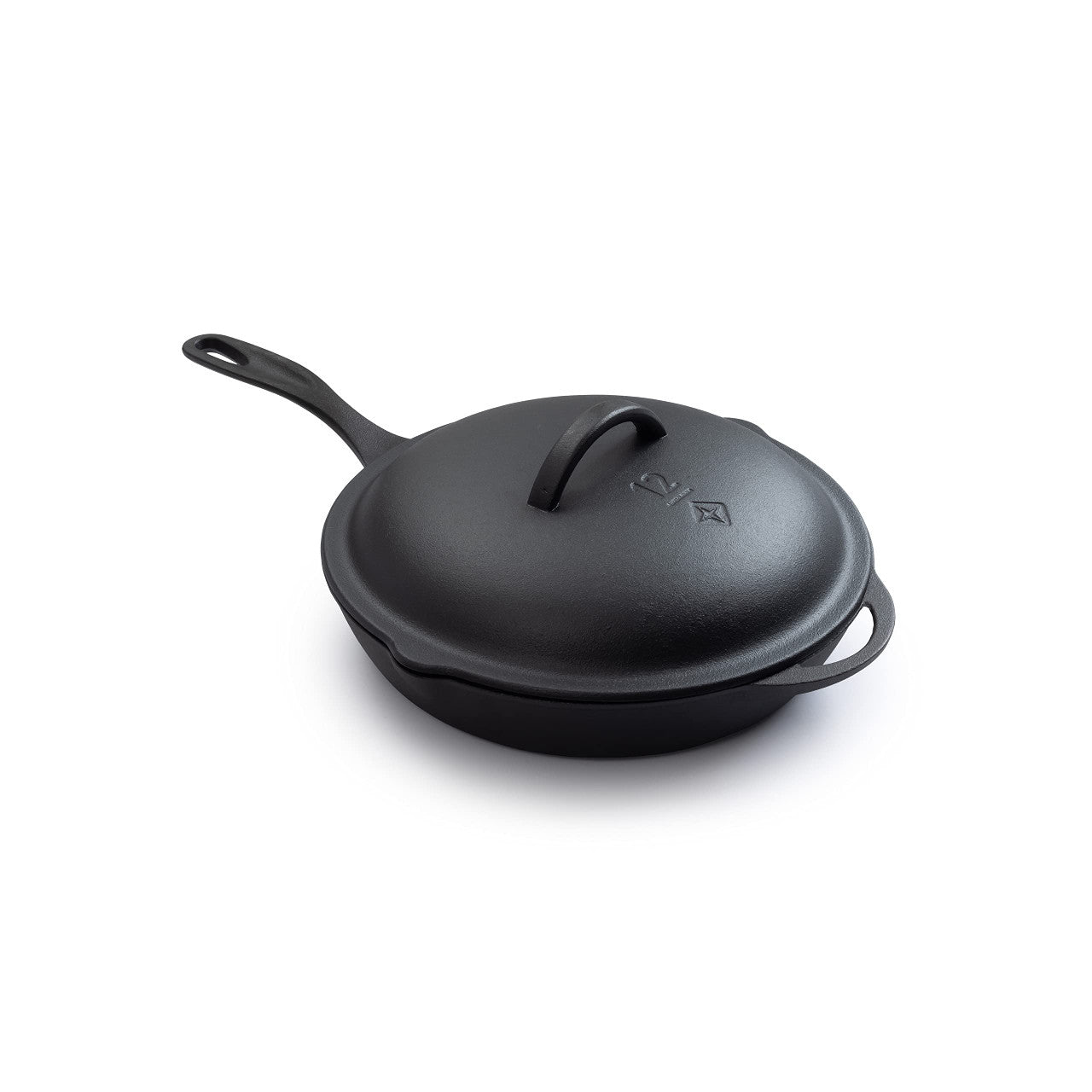 Barebones 12 Inch Cast Iron Skillet and Lid