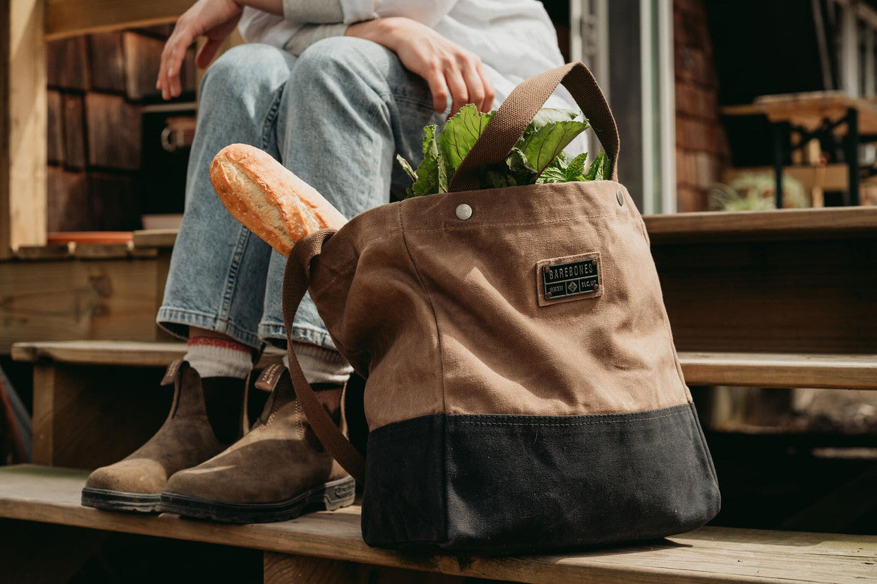 Barebones Neelum 16L Market Tote Bag (Khaki)