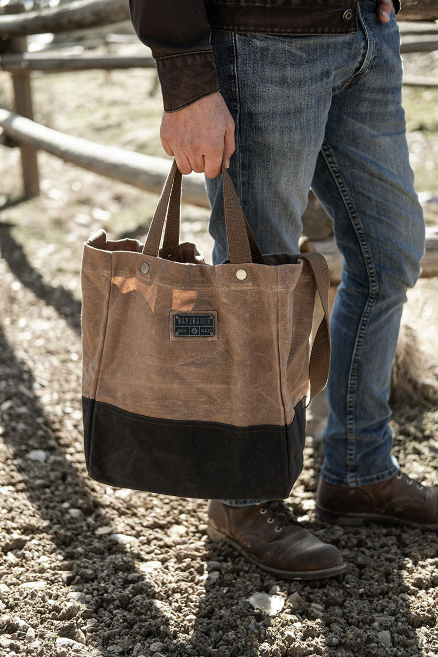 Barebones Neelum 16L Market Tote Bag (Khaki)