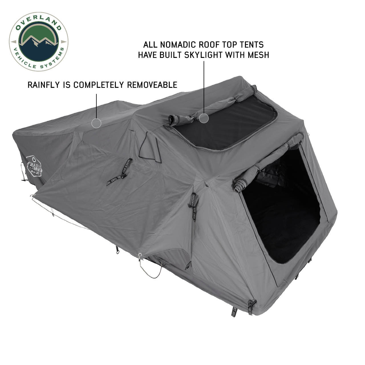 HD Nomadic 4 Extended Roof Top Tent - 4 Person