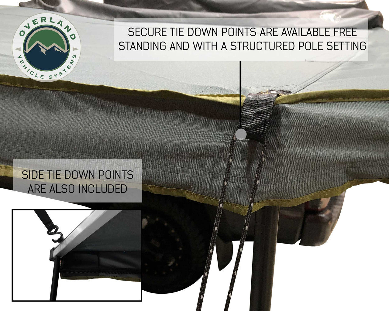 Nomadic Awning 270 with Complete Wall Package - Driver Side
