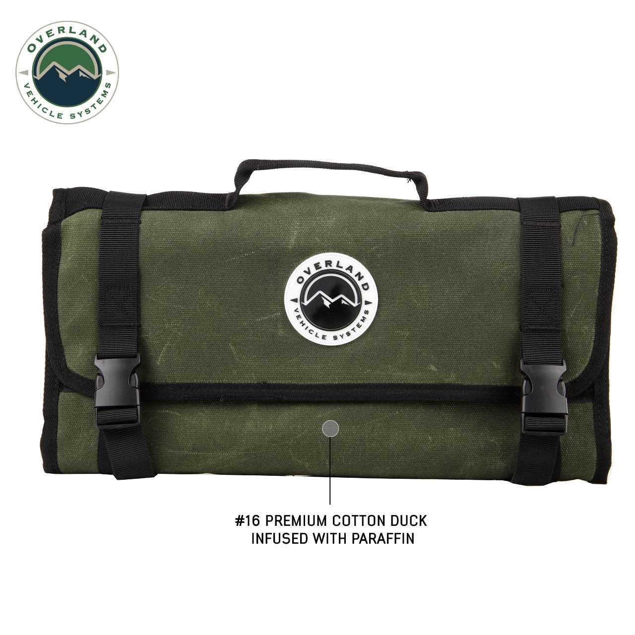 Rolled First Aid Bag - #16 Waxed Canvas
