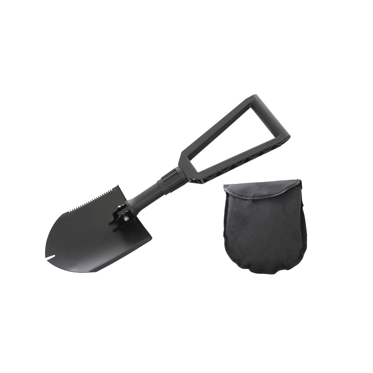 Multi-Functional Military Style Utility Shovel with Nylon Carrying Case