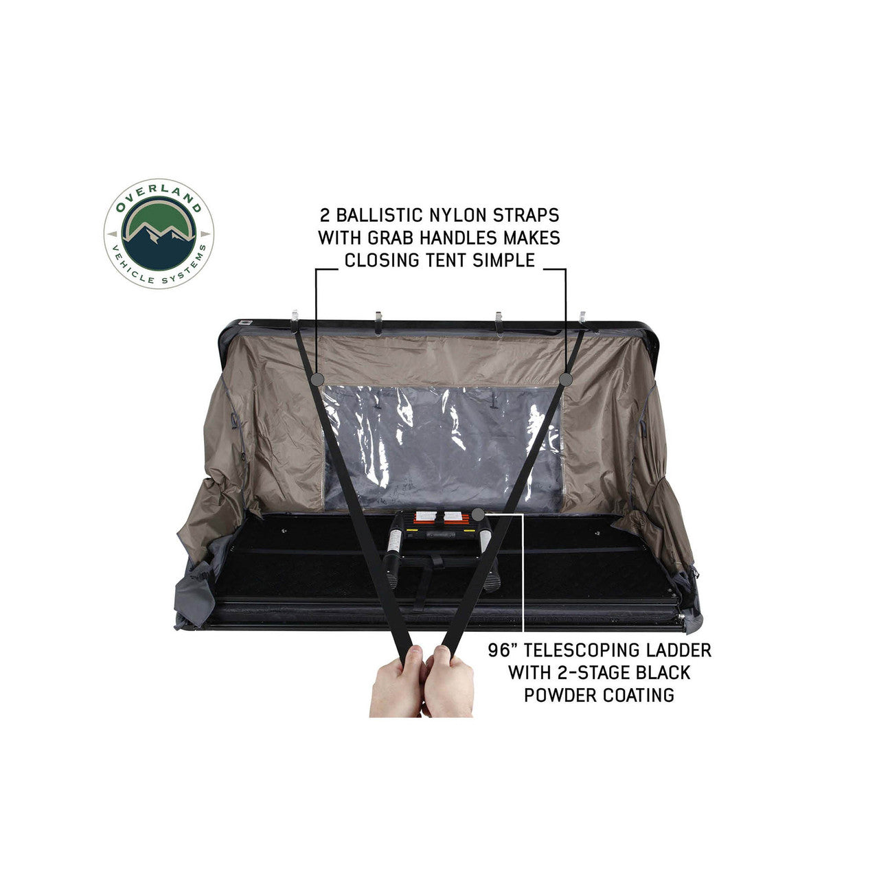Bushveld Side Opening Roof Top Tent - 4 Person