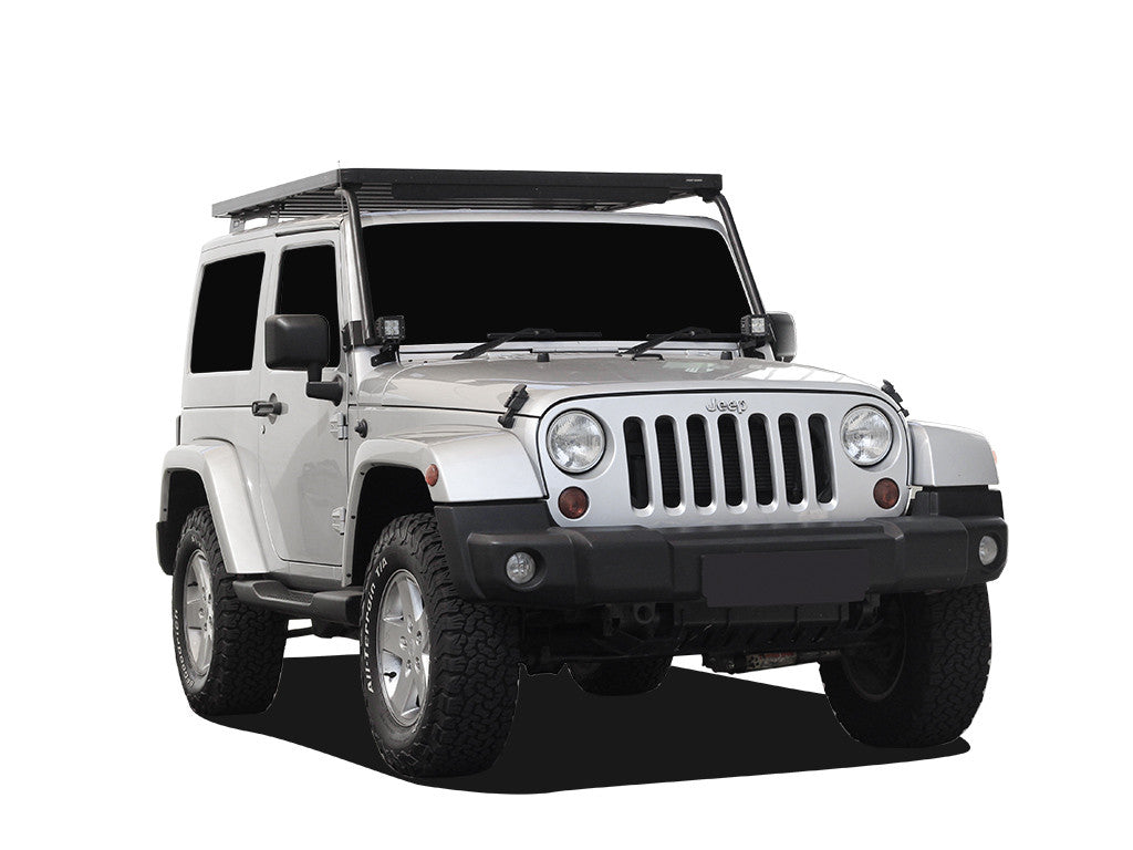 Jeep Wrangler JK 2 Door (07-18) Extreme Slimline II Roof Rack Kit - by Front Runner
