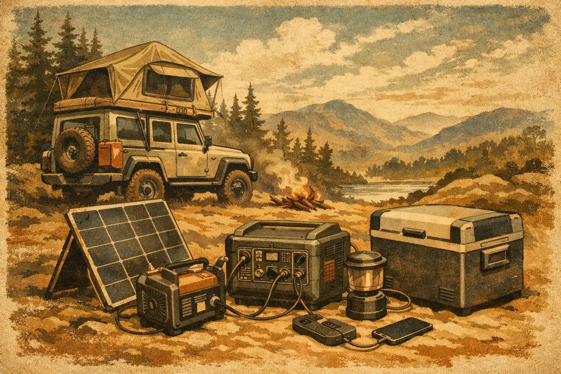 Overlanding Power Setup Example That Works