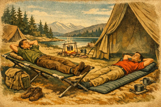 Camp Cot vs Sleeping Pad Comfort