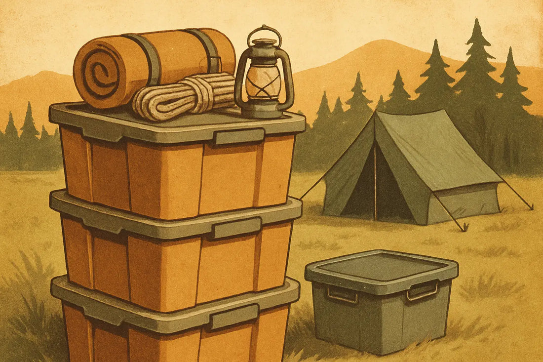 Storage Bins That Make Camping Prep Feel Easy