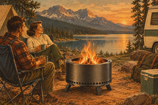 7 Best Portable Fire Pits Smokeless for Campers