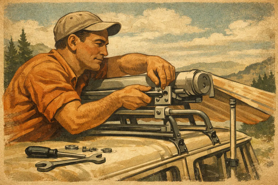 How to Mount Awning Hardware to a Roof Rack