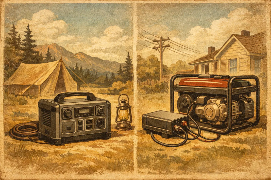 Portable Power Station vs Inverter