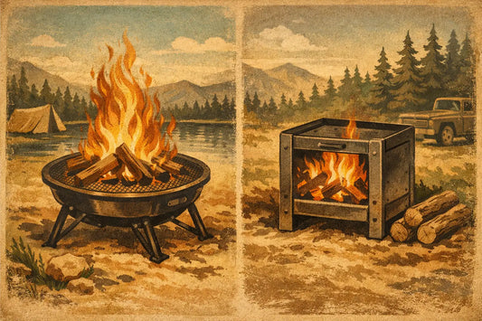 Portable Fire Pit vs Fire Box