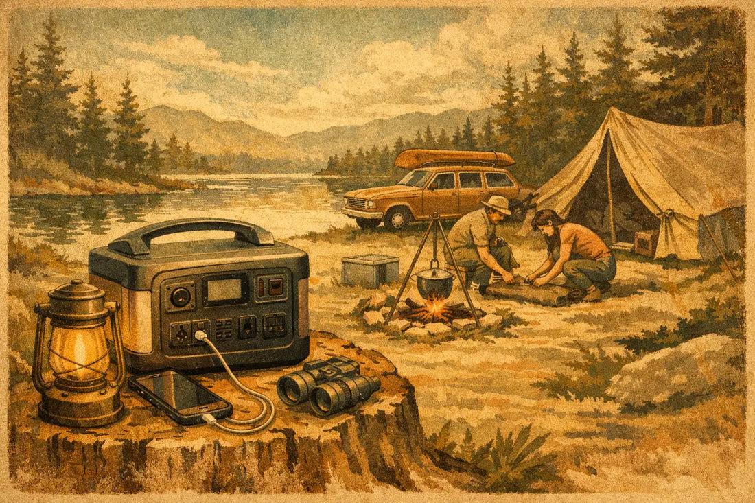 How to Size Power Station for Camping