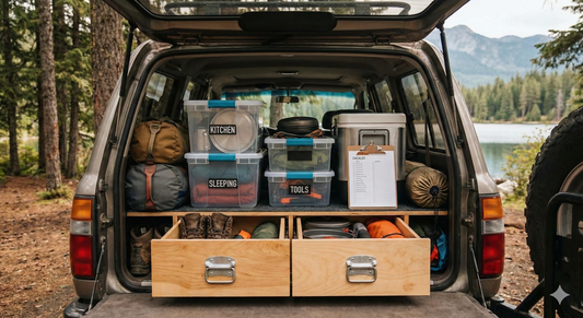 Vehicle Storage That Keeps Camp Calm