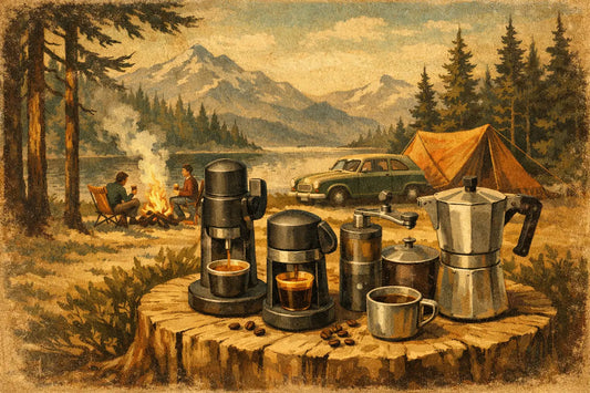 7 Best Portable Espresso Makers Camping Trips