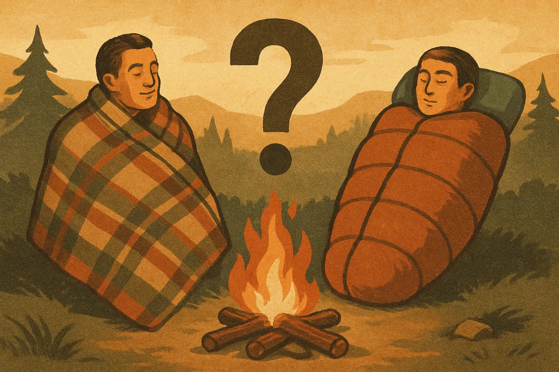 Camping Blanket vs Sleeping Bag: What Fits You?