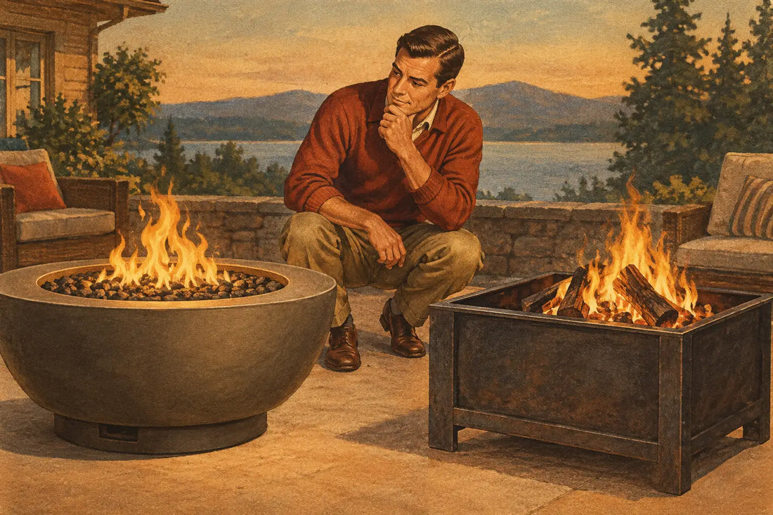 Propane Fire Pit Versus Firebox: Which Fits?