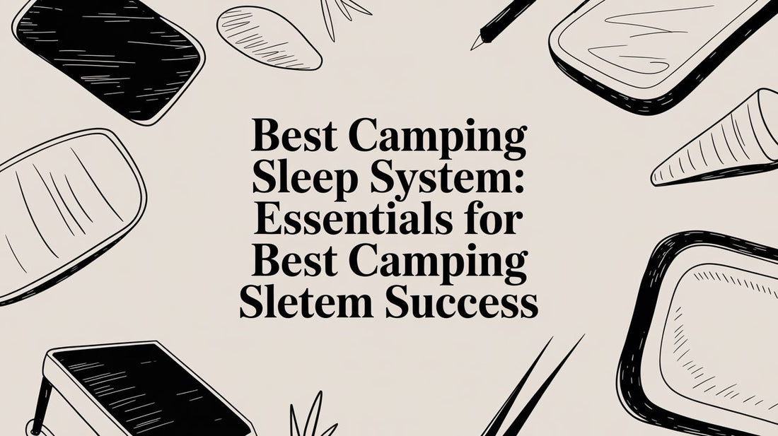 Finding Your Best Camping Sleep System: A Guide to Restful Nights Outdoors