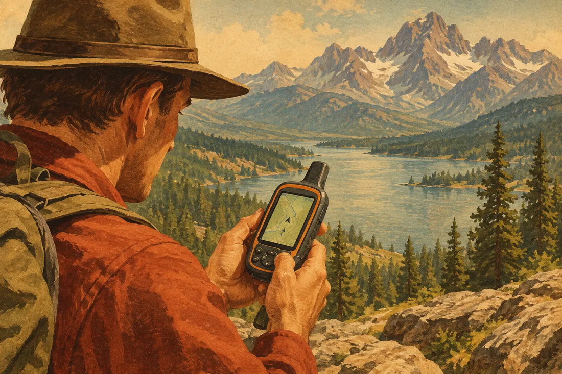 Handheld GPS Guide for Offline Navigation