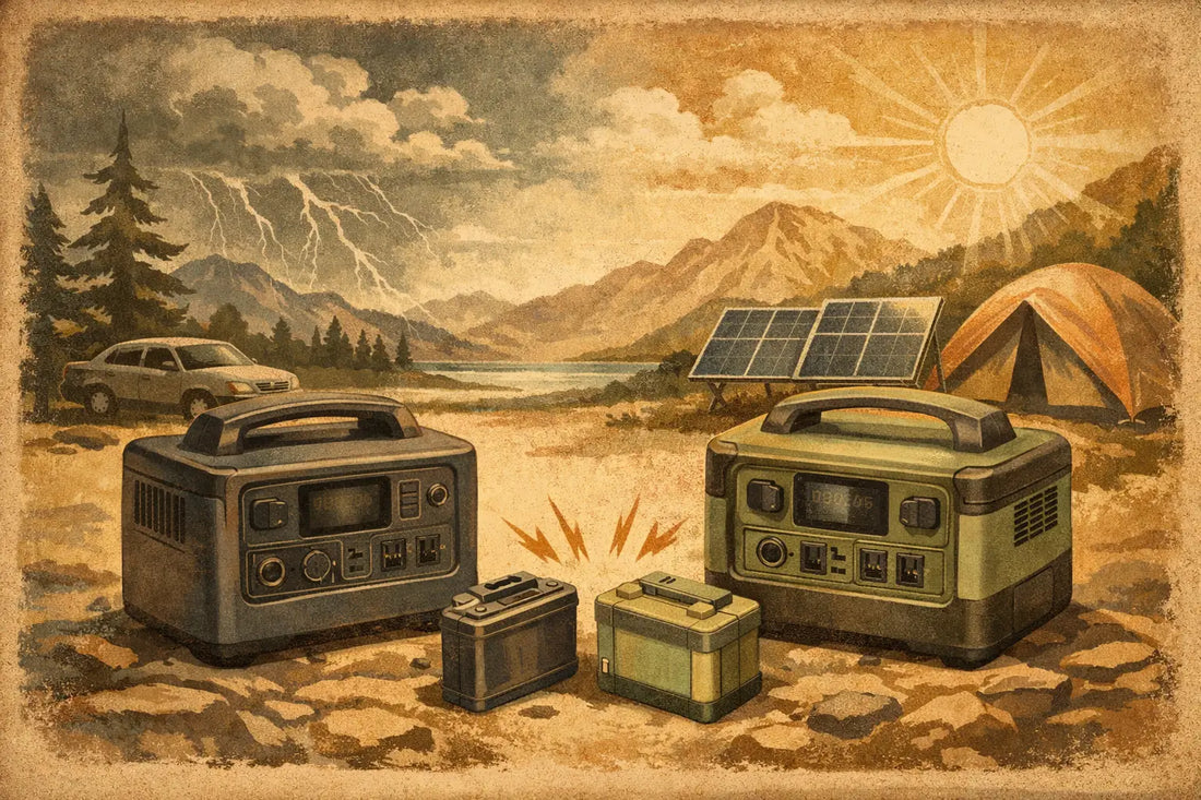 Lithium vs LiFePO4 Power Station Guide