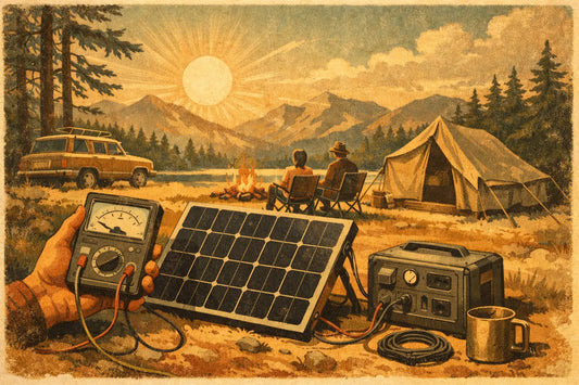 How to Calculate Solar Watts for Camping
