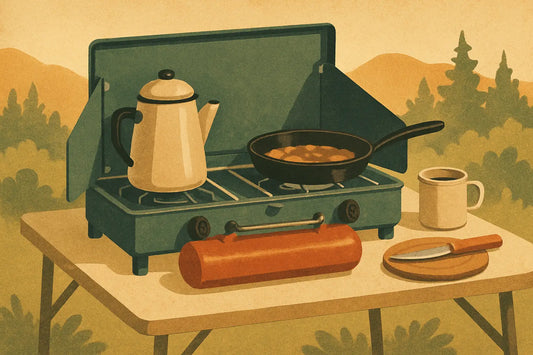 Two-Burner Camp Stove Setup That Feels Easy
