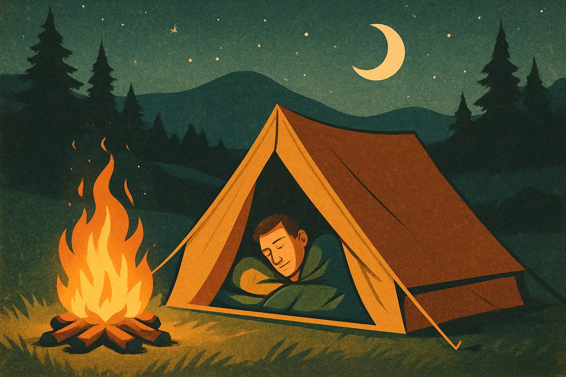How to Keep a Tent Warm at Night