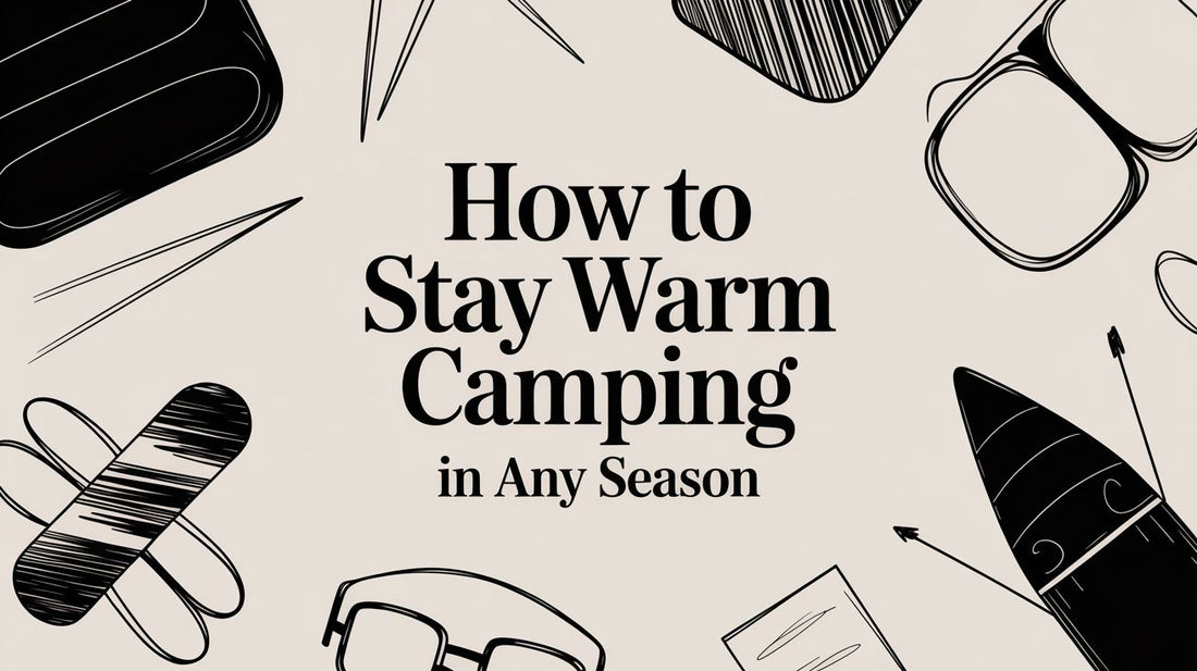 How to Stay Warm Camping in Any Season