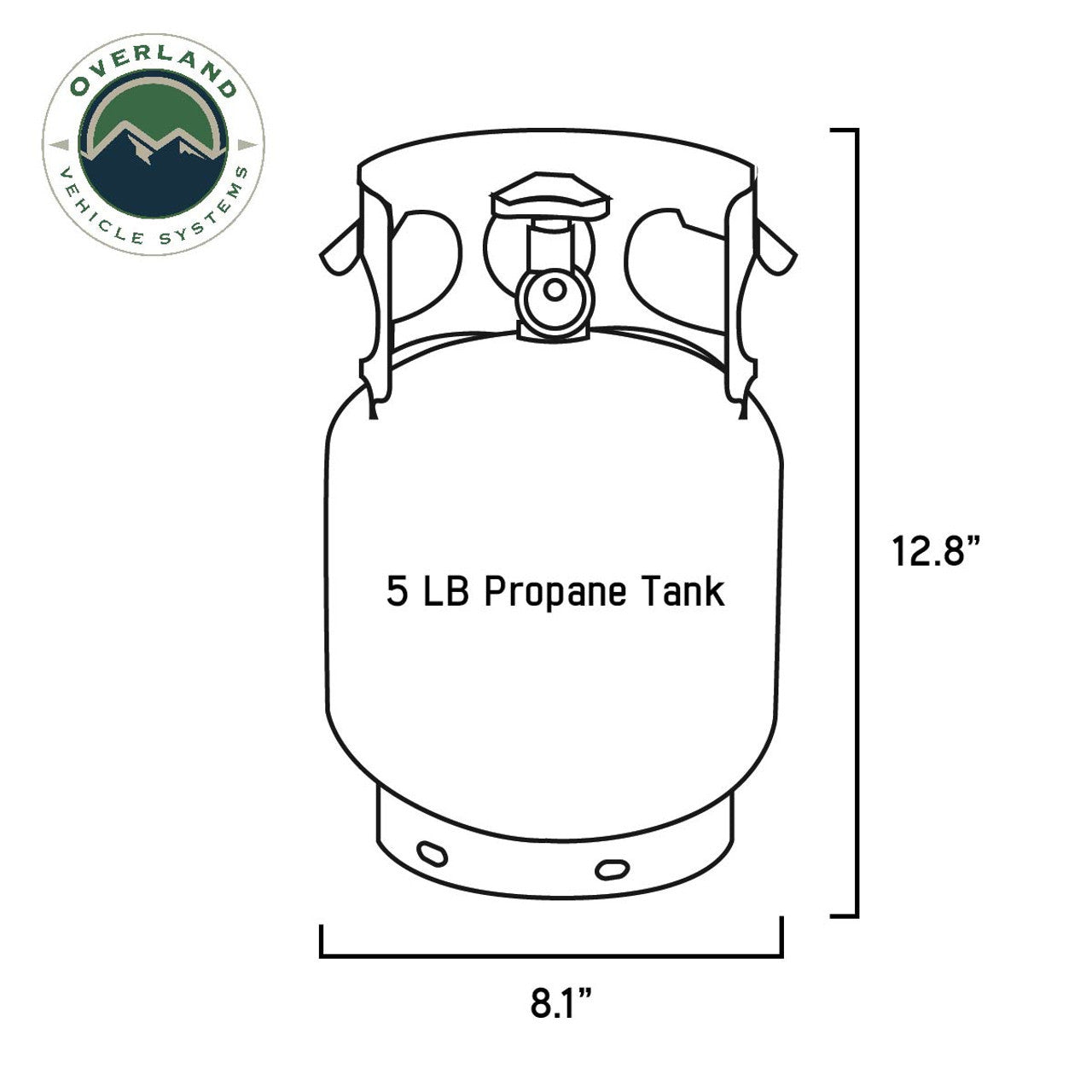 Propane Bag With Handle And Straps - #16 Waxed Canvas