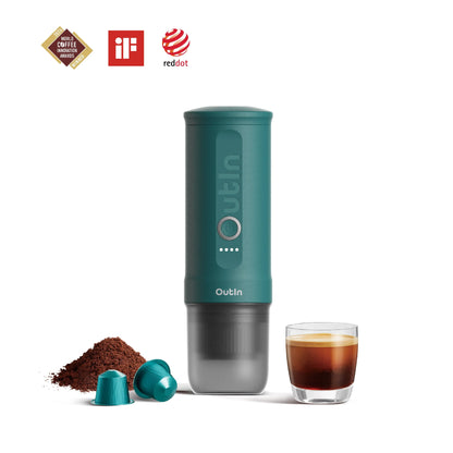 OutIn Nano Portable Espresso Machine (OutIn Teal)