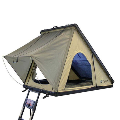 LD TMON Clamshell Aluminum Hard Shell Roof Top Tent - 2 Person