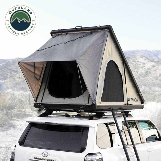 LD TMON Clamshell Aluminum Hard Shell Roof Top Tent - 2 Person