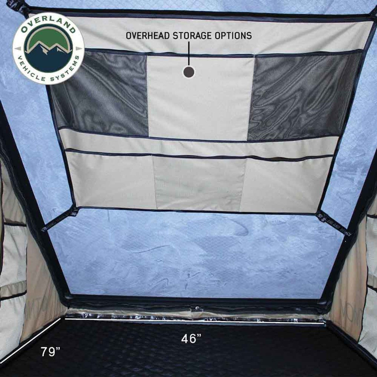 LD TMON Clamshell Aluminum Hard Shell Roof Top Tent - 2 Person