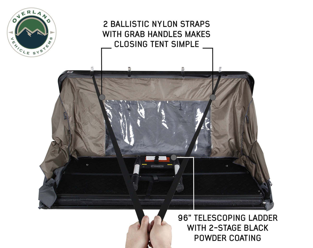 Bushveld II Roof Top Tent - 2 Person