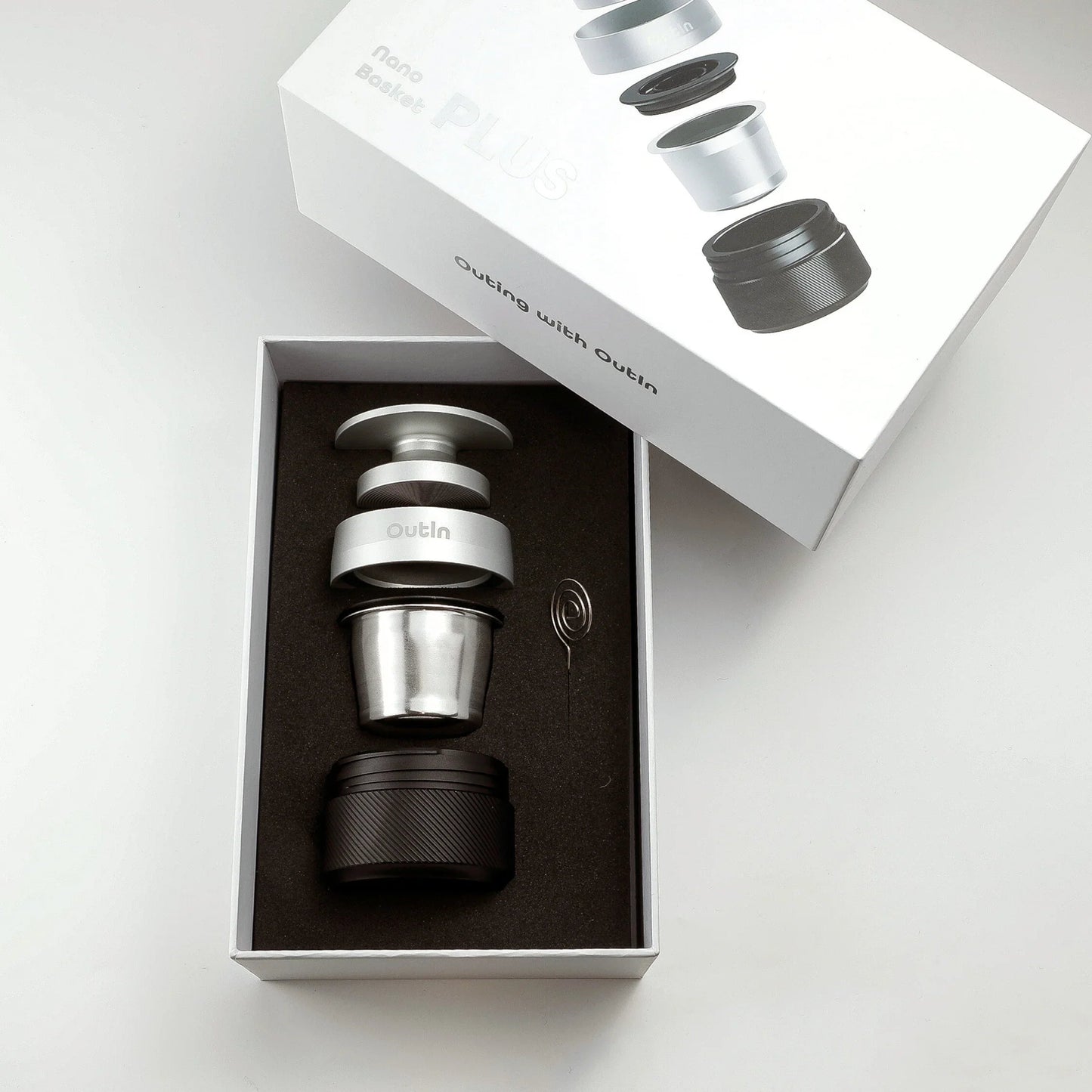 OutIn Nano Portable Espresso Machine Basket Plus (16-18g)