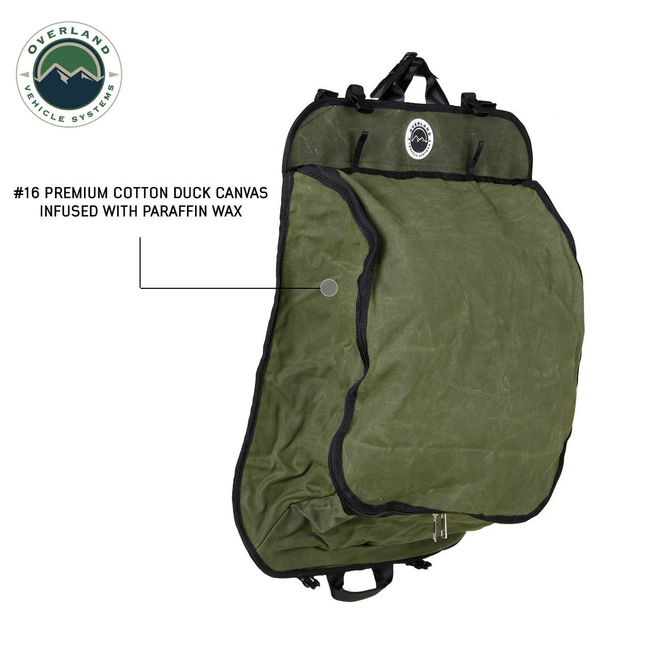 Camping Gear Storage Bag - #16 Waxed Canvas