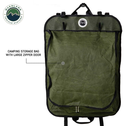 Camping Gear Storage Bag - #16 Waxed Canvas