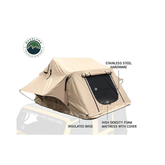 TMBK 3 Rear or Side Opening Roof Top Tent - 3 Person