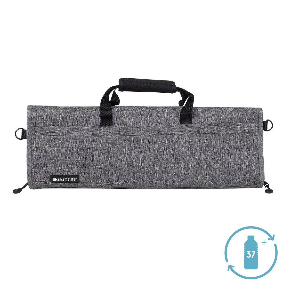 Preservation Heather Gray Knife Roll - 12 Pocket